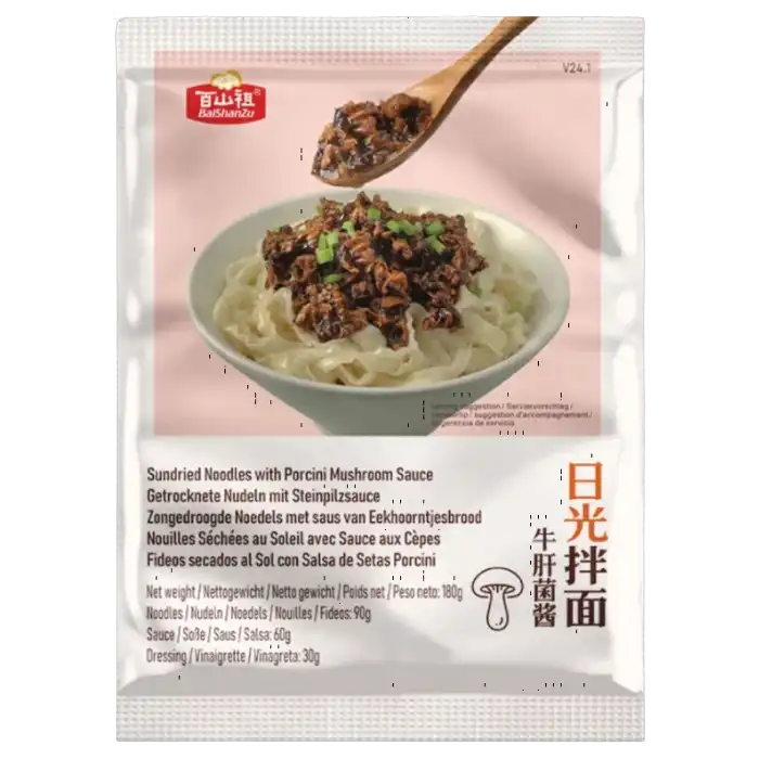 BAISHANZU Gedroogde noedels van eekhoorntjesbrood. 180G