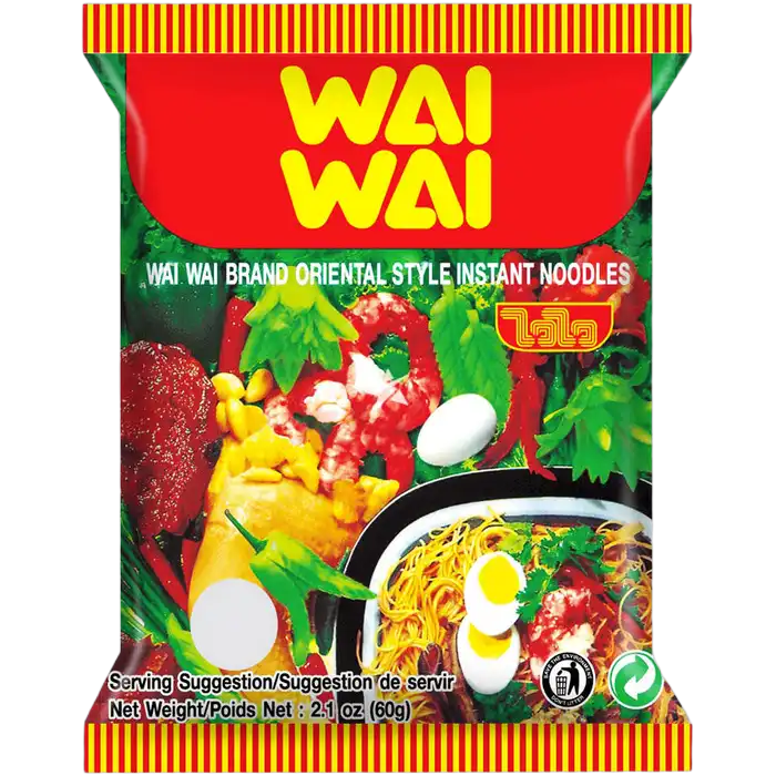WAI WAI Inst. Noedels Oosterse Stijl 60G