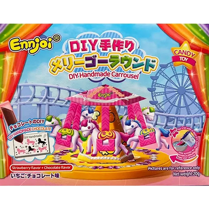 MEITIANYILE DIY Carrousel Snoep Speelgoed 20G