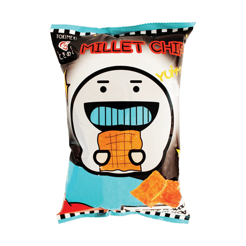 TOKIMEKI Gierstchips 5 Kruiden Gierstsnack 90G