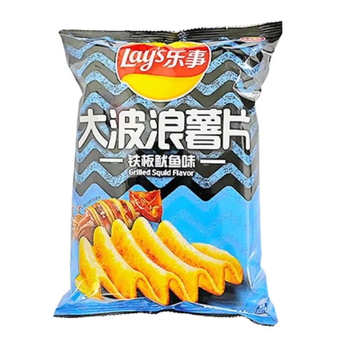 LAY'S Aardappelchips Gegrilde Inktvis Flav. 70G