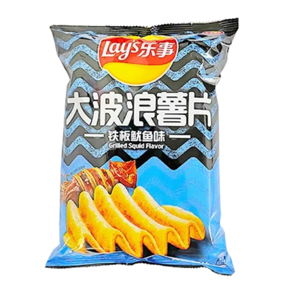 LAY'S Aardappelchips Gegrilde Inktvis Flav. 70G