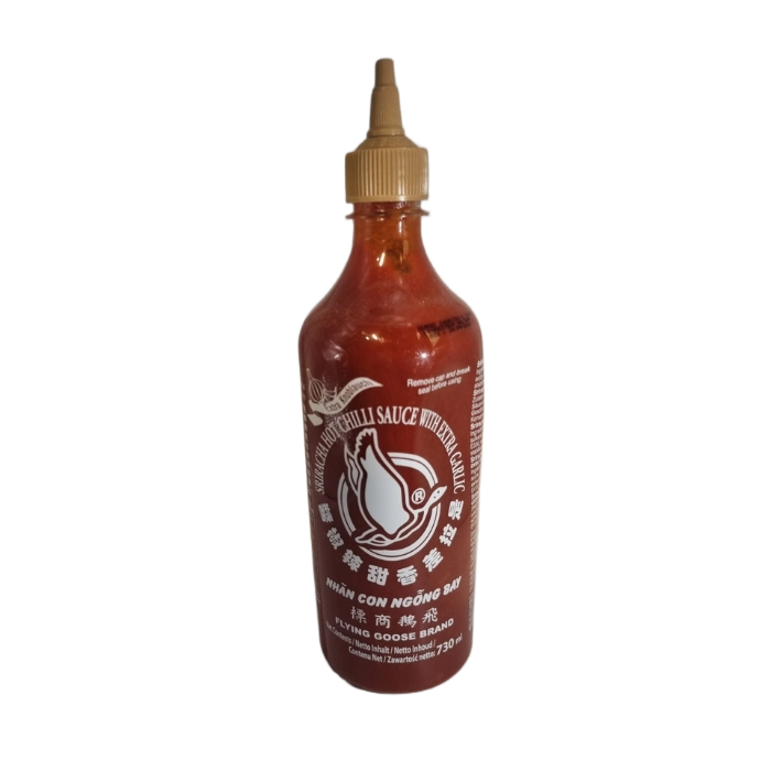 FLYING GOOSE Sriracha Hete Chilisaus 730ML