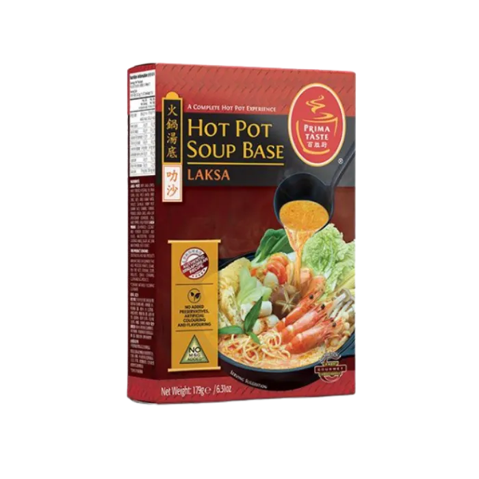 PRIMA TASTE Laksa Hot Pot Soepbasis 179G