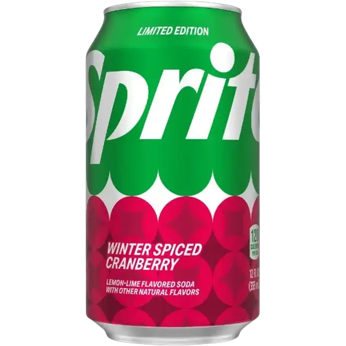 SPRITE Winter Gekruide Cranberry (VS) 355ML