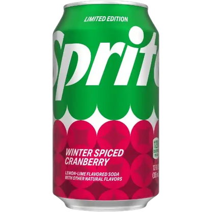 SPRITE Winter Gekruide Cranberry (VS) 355ML