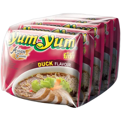 YUM YUM Instant Noedels Eendzak 5x60G