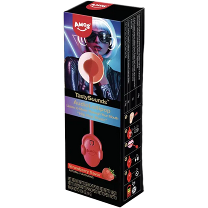 AMOS Lekkere Geluiden Lolly. Aardbeienhiphop M. 16G