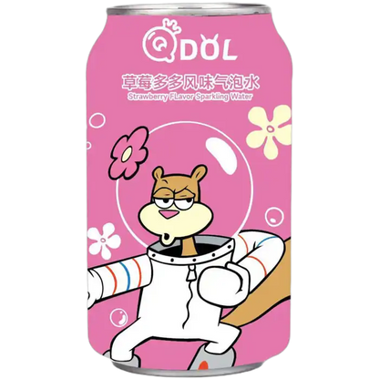 QDOL Spongebob sprankelend drinkrietje. Flav. 330ML