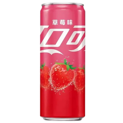 COCA COLA Aardbei (China Vers.) 330ML
