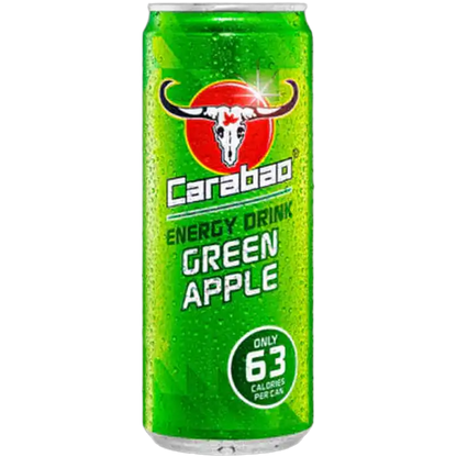 CARABAO Energiedrank Ds Groene Appel 330ML