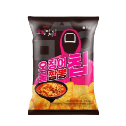 NETFLIX Squid Game Spicy Squid Jjamppong Chips 50G