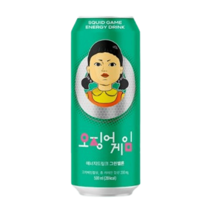 SQUID GAME Energiedrank Groene Meloen 500ML