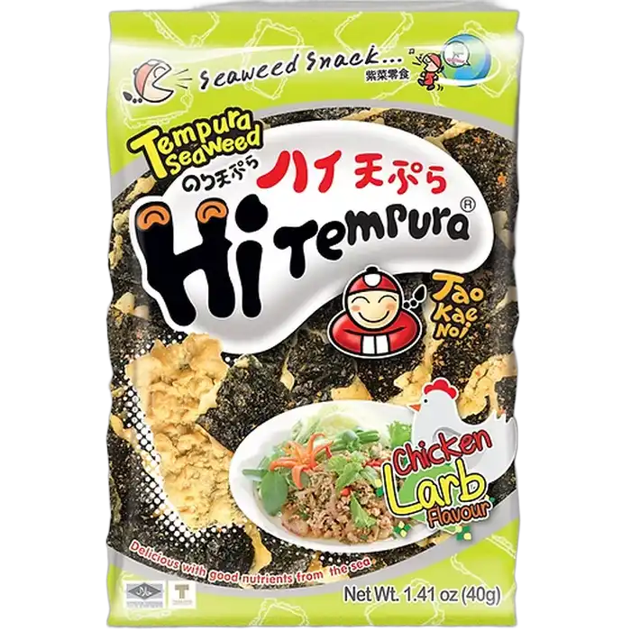 TAOKAENOI Tempura Zeewier Kiplarb 40G