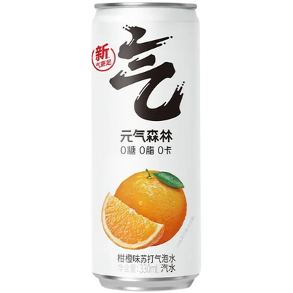 CHI FOREST bruisend water oranje blikje 330ML