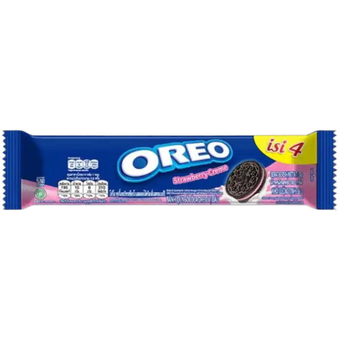 OREO Sandwichkoekje Aardbei 36,8g