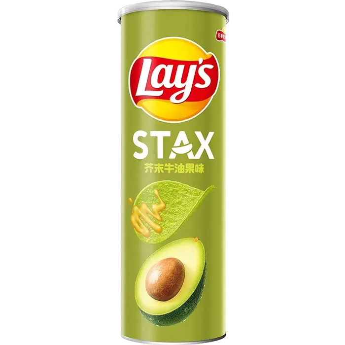 LAY'S Chips Stax Mosterd Avocado 90G