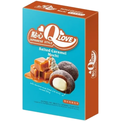 QLOVE Mochi Gezouten Karamel 180G