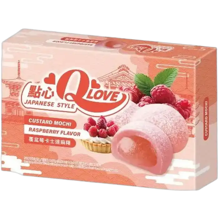 QLOVE Vla Mochi Framboos 168G