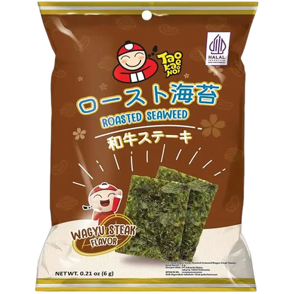 TAOKAENOI Geroosterde Zeewier Wagyu Steak 6G