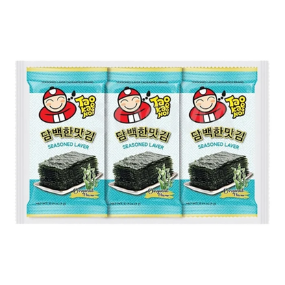 TAOKAENOI Seasoned Laver Seaweed Original 3x4G