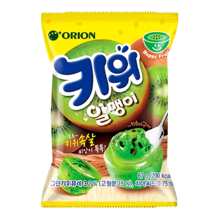 ORION Kiwi Jelly Gummy 67G