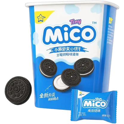 MICO Mini Romige Vanillemousse Koekjes 88G