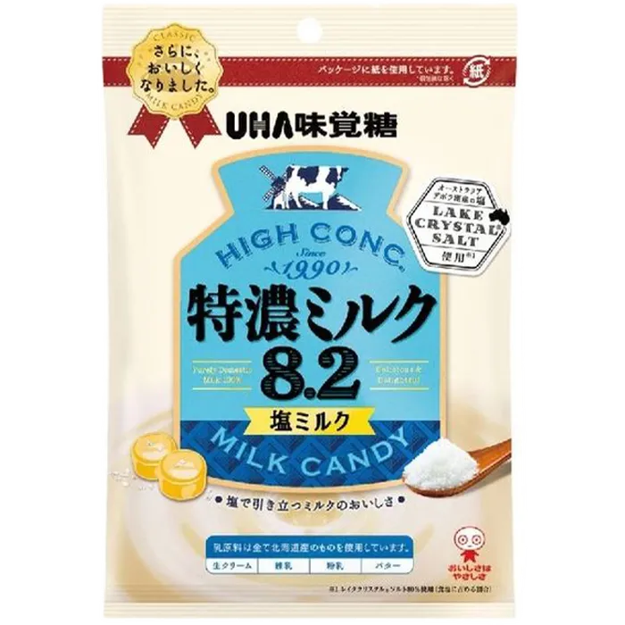 UHA Mikakuto Tokuno Milk Candy salted 75G