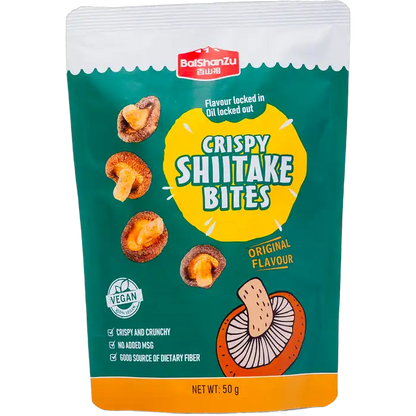 BAISHANZU Krokante Shiitake Bites Origineel 50G