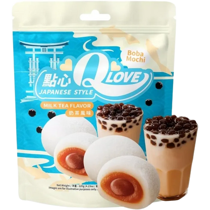 QLove Mochi Boba Melkthee Staande Zakje 120G