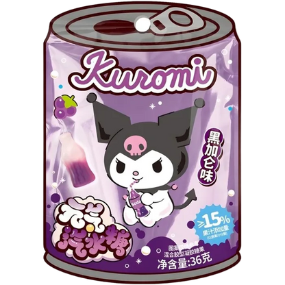 Quanji Kuromi Frisdrank Snoep Zwarte bes 36G