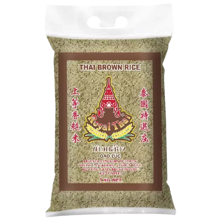ROYAL THAI Cargo rijst bruin 1KG