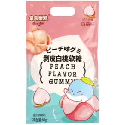ENNJOI Exfoliërende Gummy Candy Witte Perzik 80G