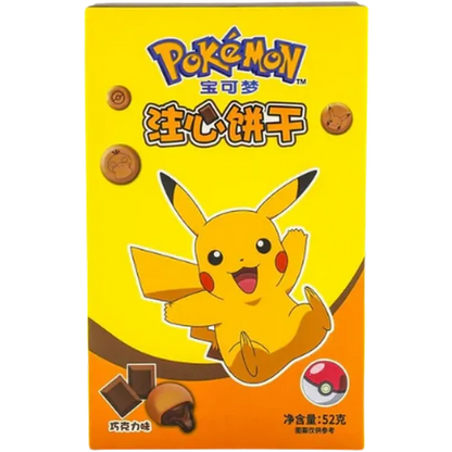 LEDA Pokemon Chocoladetaartkoekje & Sticker 82G