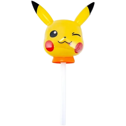 LEDA Pikachu Lollipop 18G Oranje, Aardbei, Druif