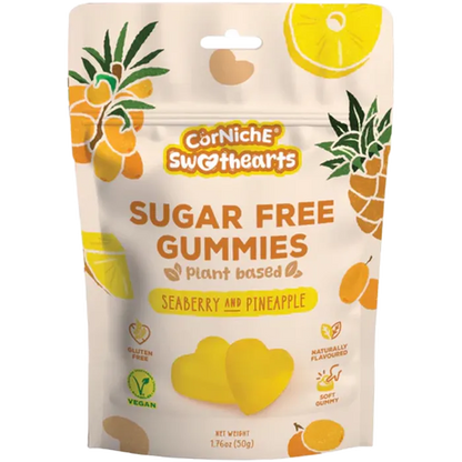 CORNICHE Suikervrije Gummie Duindoorn & Ananas 50G