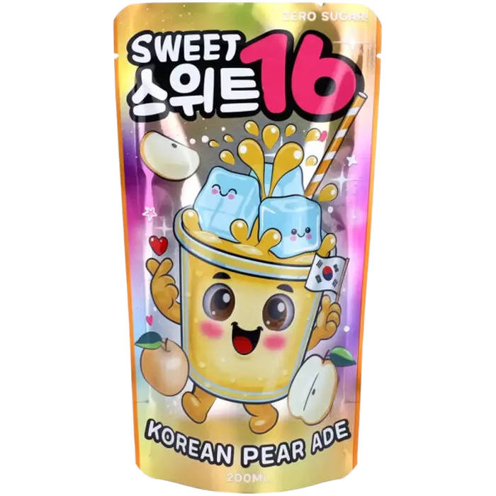 KR Sweet16 Koreaanse Peer Zero 200ML
