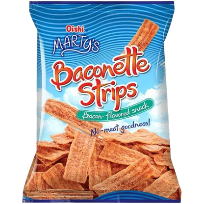 OISHI MARTY'S Baconettereepjes Bacon Smaak 90G