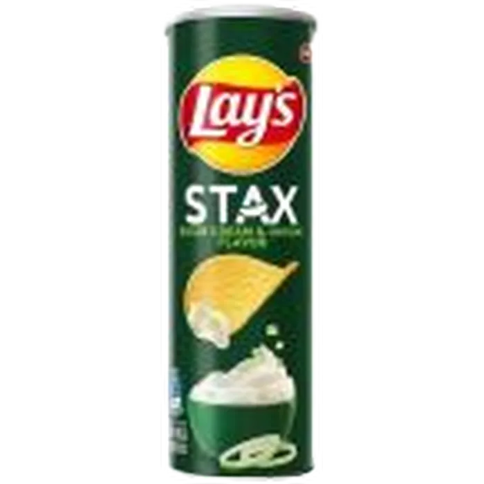 LAY'S Aardappelchips Stax Zuurroom&Ui 90G