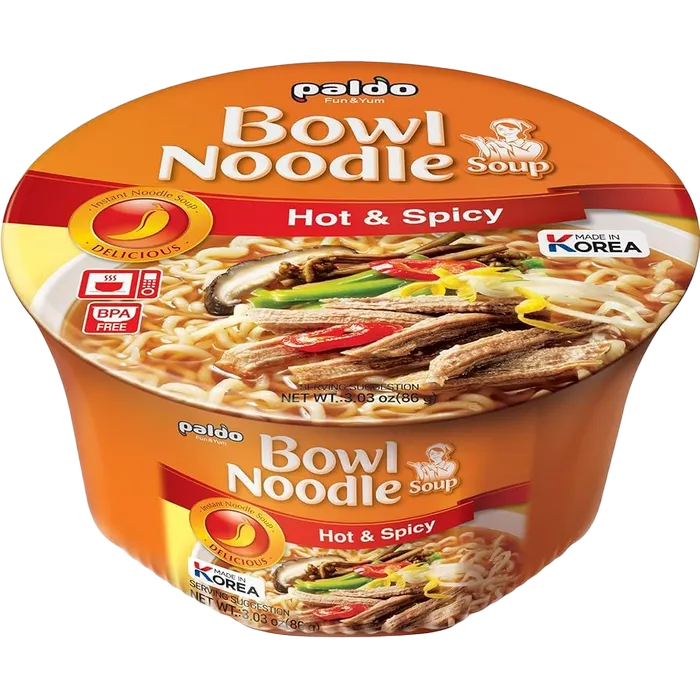 PALDO Kom Ramen Hot & Spicy 86G
