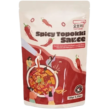 YOPOKKI Topokkisaus Pittig 120G