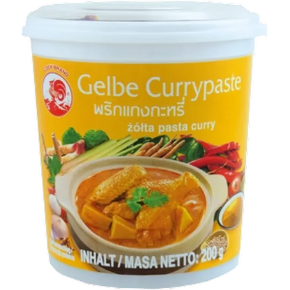 COCK MERK Gele Currypasta 200G