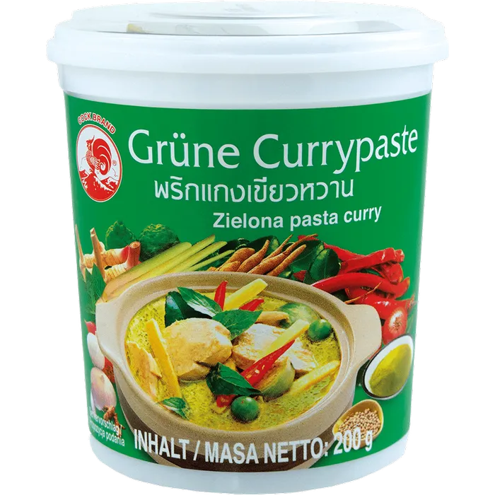 COCK MERK Groene Currypasta 200G