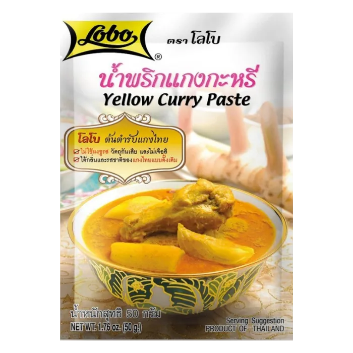 LOBO Gele Currypasta 50G