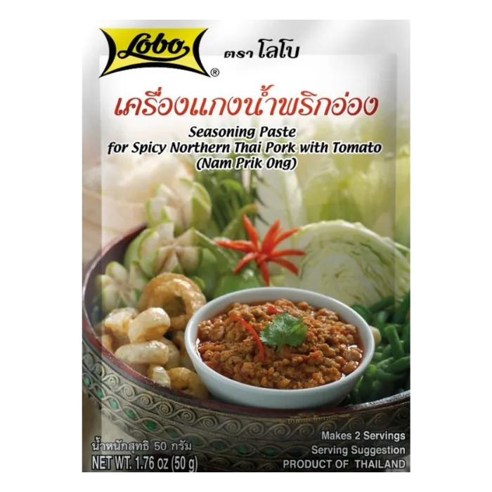 LOBO kruidenpasta Noord Thais Varkensvlees met Tomaat 50G
