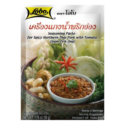 LOBO kruidenpasta Noord Thais Varkensvlees met Tomaat 50G