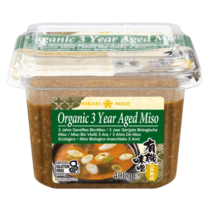HIKARI Biologische 3 jaar oude Miso 400g
