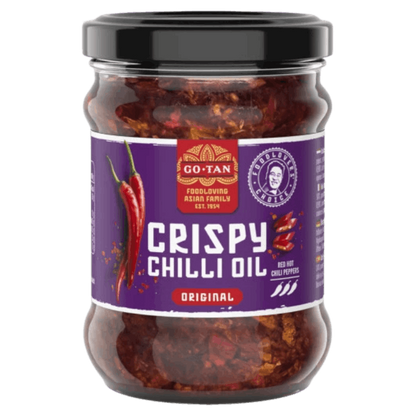 GO-TAN Krokante Chili-olie 190g