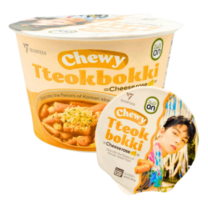 HY Eats On Seventeen Tteokbokki Kaas Rose 140g