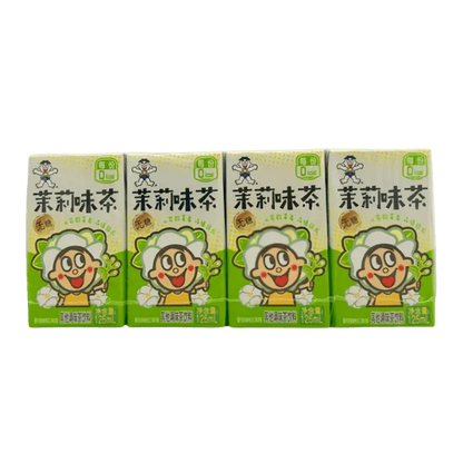 WANT WANT ijsthee jasmijnthee gezoet 4x125ml